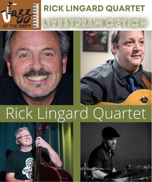 Livestream! Rick Lindgard Quartet